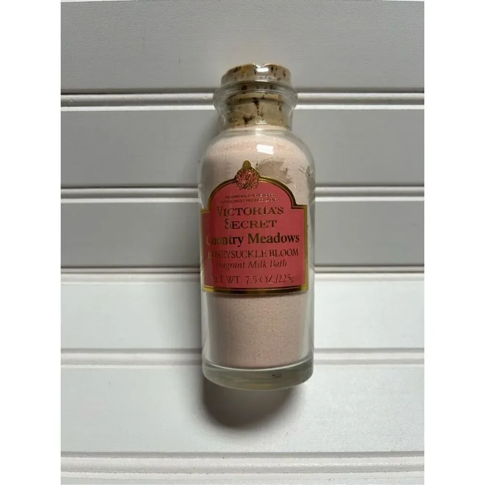 Vintage Victoria's Secret Country Meadow Honeysuckle Bloom Fragrant Milk Bath 7.